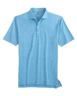 Johnnie-O johnnie-O Maddox Solid Top Shelf Performance Polo Victory/S Blue