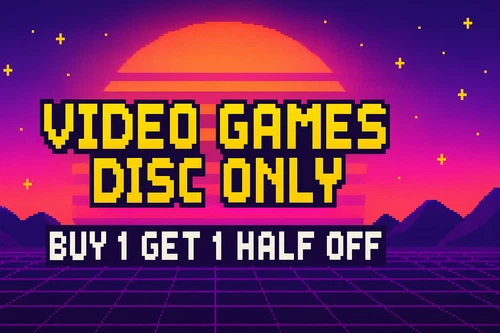 Playstation, Xbox, Wii, PC Video Games Disc Only- Buy 1 Get 1 Half