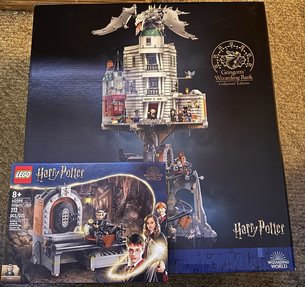 Lego 76417 Harry Potter Gringotts Wizarding Bank And 40598 