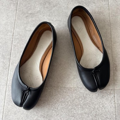 Maison Margiela Tabi Pumps Flat Shoes Black 36 Women Flat Shoes Original Collect