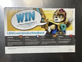 2015 LEGO Legends Of Chima 70220 Manual Booklet Only  Used Condition