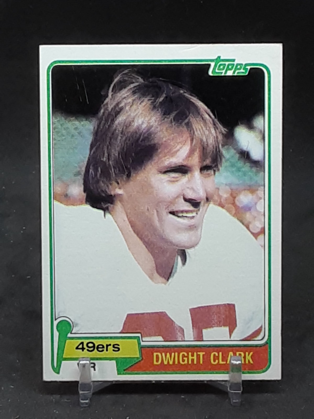 DWIGHT CLARK 1981 TOPPS ROOKIE 49ERS QQ