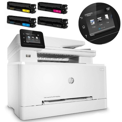 HP Color LaserJet Pro M283fdw All in One Laser Drucker Farbe - WLAN -FAX -Duplex
