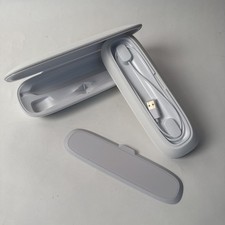 2 PHILIPS SONICARE TOOTHBRUSH Travel Cases ONLY w/ built in Charger NL 9206