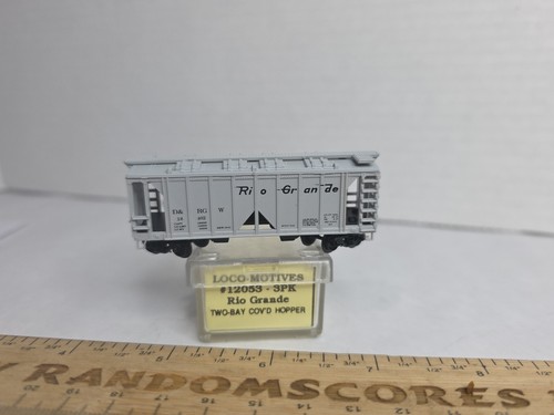 Camiones Kadee Loco Motive N 12053 2 bahías tolva cubierta Rio Grande D&RGW 18402 | Zustand: Used