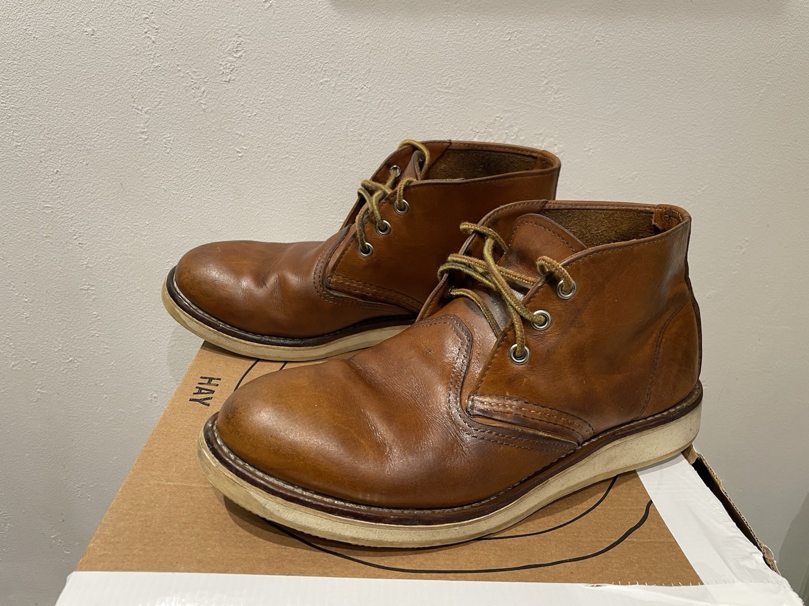 Red Wing 3140 Chukka 6.5 EU40 Mens Brown Leather