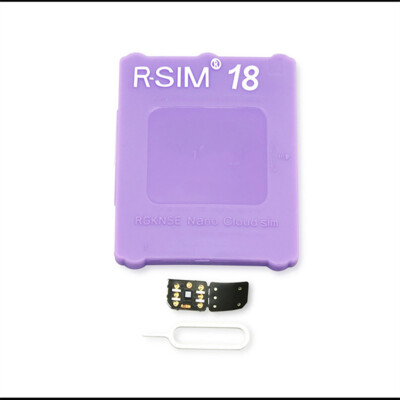 R-SIM18 E-SIM 5G Version IOS16 System Unlock Card Stickers for iPhone14 13 12 11