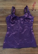 Ruby Ribbon Sheer Full Support SFS 32 Cami in Plum Purple Retired level 4
