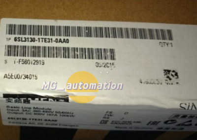 New Siemens 6SL3130-1TE31-0AA0 BASIC LINE MODULE 6SL3 130-1TE31-0AA0 S120