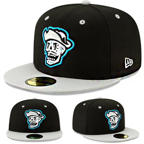 New Era Las Vegas Reyes De Plata Fitted Hat Copa Diversion Black Gray Size 7 7/8 - Picture 1 of 7