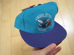 Never Worn 90s Vtg Charlotte Hornets Hat Cap Snapback Basketball Sewn Ebay