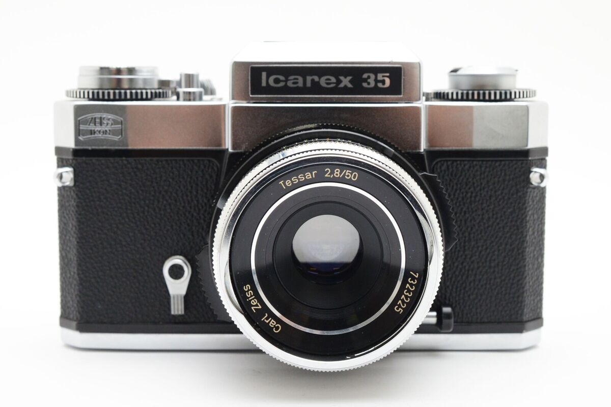 MINT w CASE 】 Zeiss Ikon Icarex 35 Waist Finder Tessar 50mm MINT w CASE 】 Zeiss Ikon Icarex 35 Waist Finder Tessar 50mm