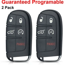2 For Jeep Grand Cherokee 2014 2015 2016 2017 2018 2019 Smart Remote Key Fob