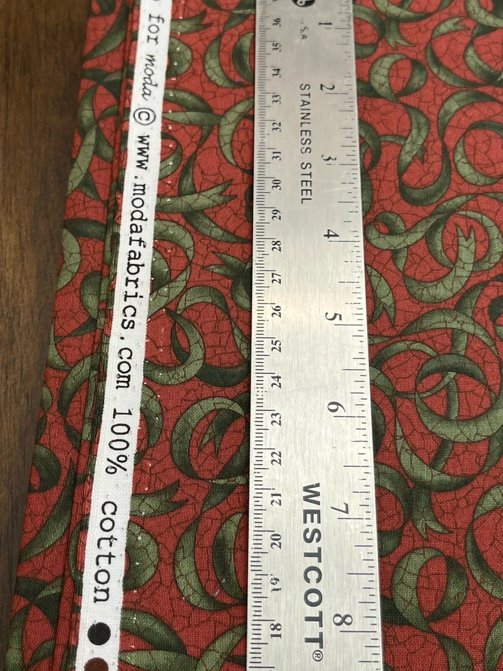 Moda Mix Christmas Quilt Fabric Charm Fabric Lot Kaufman Holiday Frosty - Image 3 of 4