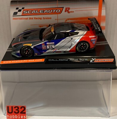 Slot Car scaleauto SC-6350R Callaway C7R #276 Pirelli World Champion Keilwitz