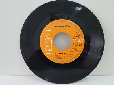 The Archies - Who's your Baby / Senorita Rita 1970 Vinyl Single 7  Platte LP 7er