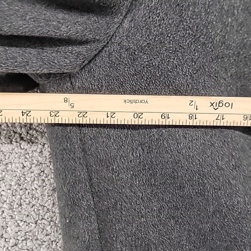 VTG Potomac Collection Men's Gray Wool Full Length Overcoat Top Coat 41 Regular - Picture 8 of 12
