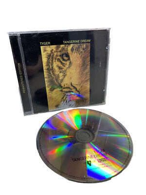 Tangerine Dream Tyger (CD) Album 1987 / 2012 eastgate cherry red