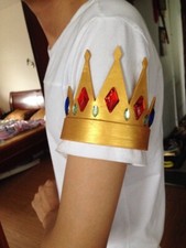 NO GAME NO LIFE Anime Sora Shiro Imperial Crown Cosplay Props Headwear Gifts