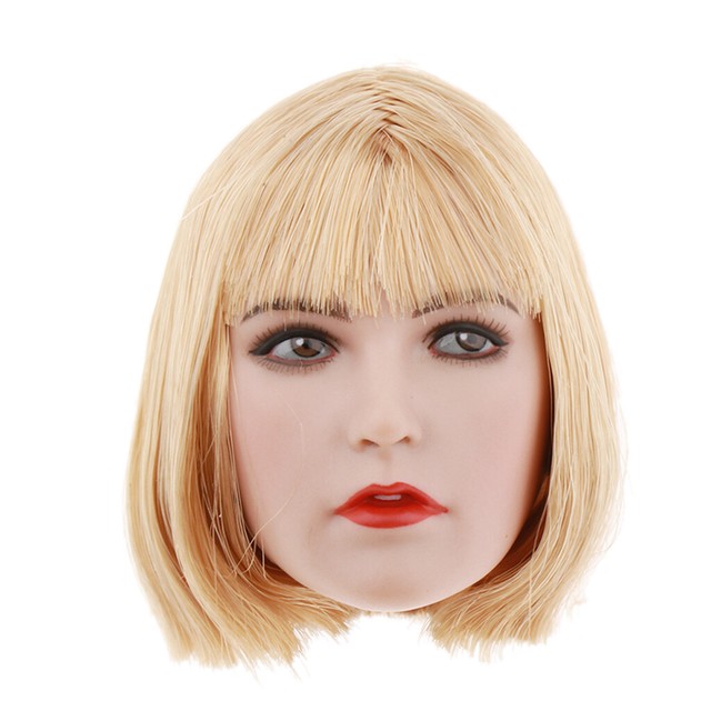 1/6 Female Head Sculpt 1/6 Scale Female Woman Head Sculpt Plastic eBay