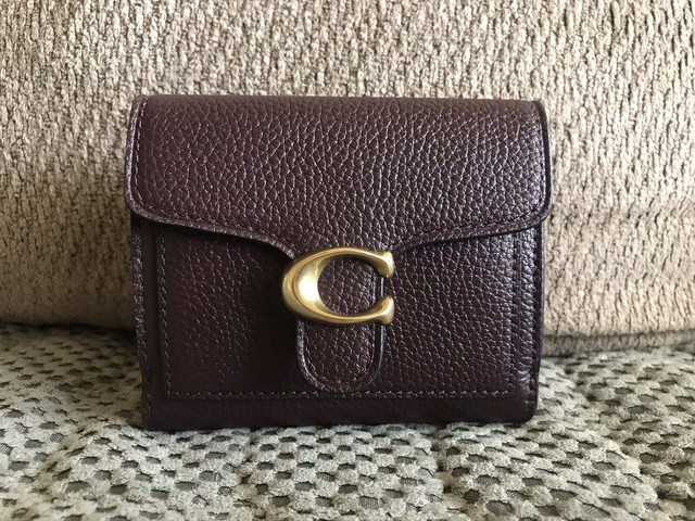 NWT COACH Tabby Small Wallet 76527 Oxblood | eBay