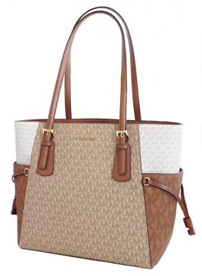 Michael Kors Tasche Handtasche Voyager LG EW Tote Camel Multi neu
