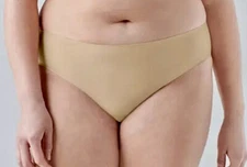 TRUE AND CO Body Desert Nude All Stretch Bikini Panty Womens One Size fits XL-3X