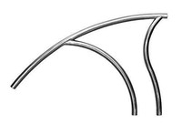 Inter-fab Designer D3d Pool Deck To Deck Return Stainless Steel Stair Rail Inter-fab Designer D3d Pool Deck To Deck Return Stainless Steel Stair Rail
