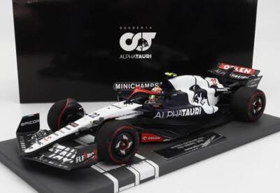 Minichamps Maßstab 1:18 Scuderia Alphatauri At04 Yuki Tsunoda 2023