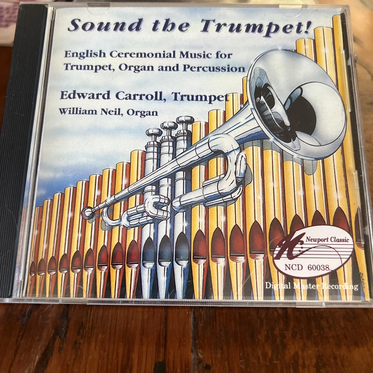 Sound the Trumpet CD English ceremonial music for trumpet Organ and percussion