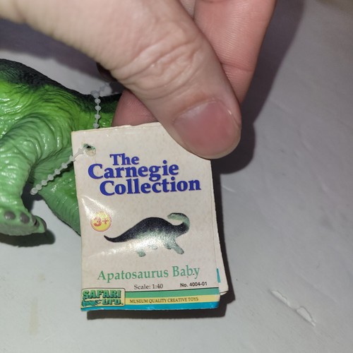 Menge 8 Vintage Wild Safari Carnegie Dinosaurier Triceratops Styracosaurus Neu mit Etikett - Bild 4 von 8
