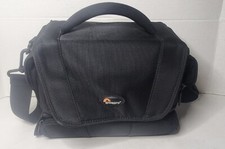 LOWEPRO EDIT 140 Plus Camera Camcorder Bag Photography Case Black w/straps