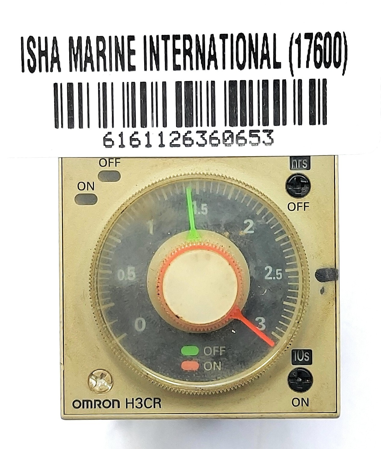 Omron Corporation H3CR-F Minuteries À État Solide Double 100-240VAC 50/60Hz