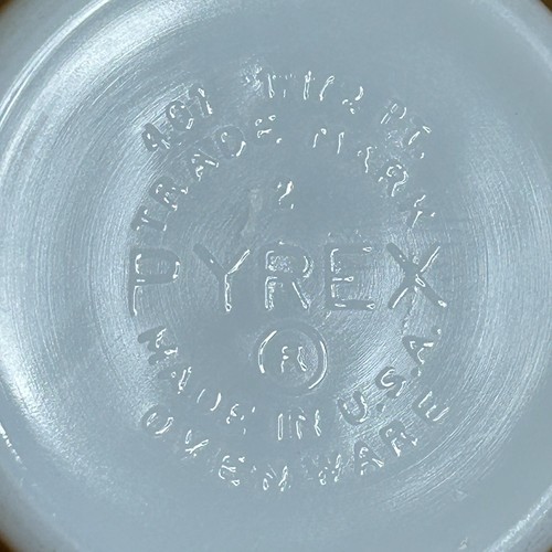 PYREX Nesting Mixing Bowls 401 402 Set of 2 Town and Country Orange Brown 2970 - Picture 9 of 15