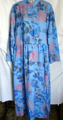 MISSLOOK Floral Print Long Sleeve Maxi Dress sz. XL new