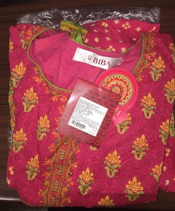 biba pink anarkali