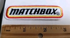 Matchbox Logo Embroidered Iron/Sew On Patch