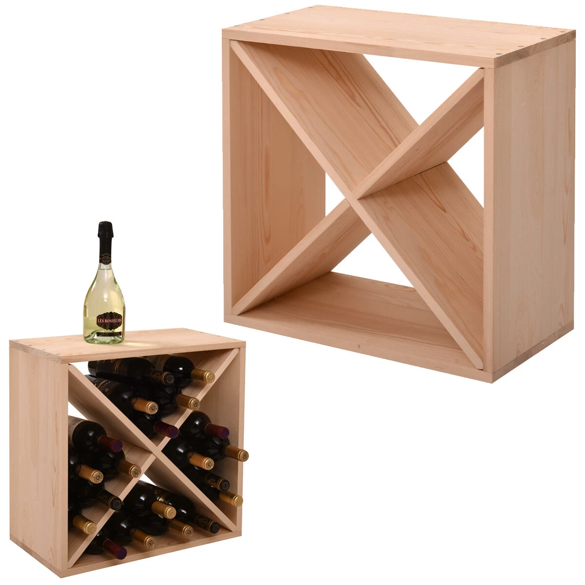 JAXSUNNY Wine Rack Holder