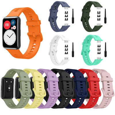 For Huawei Watch Fit TIA-B09 Replacement Silicone Watch Band Strap Bracelet Belt