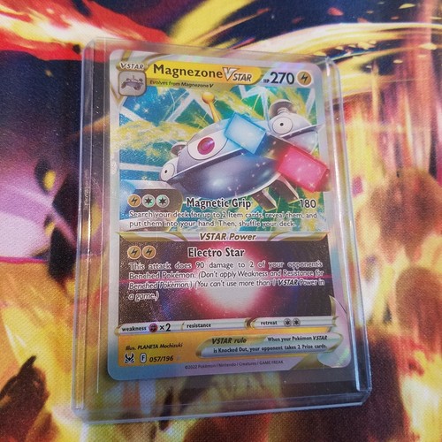 Pokemon Card Lost Origins MAGNEZONE VMAX FULL ART ULTRA RARE 057/196 NM/MT N1