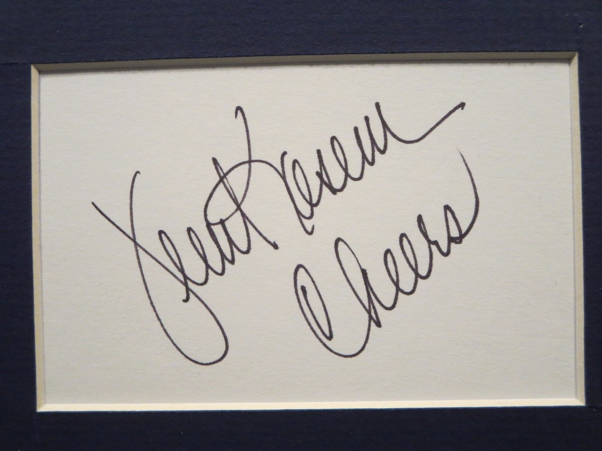 Ted Danson in Cheers signed by Jean Kasem aka Loretta Tortelli | eBay
