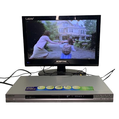 Sony DVP-NS575P DVD Player & Remote Progressive Scan Tested Works