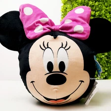 Disney Junior Minnie Mouse Travel Cloud Pillow Plush Squish NWT