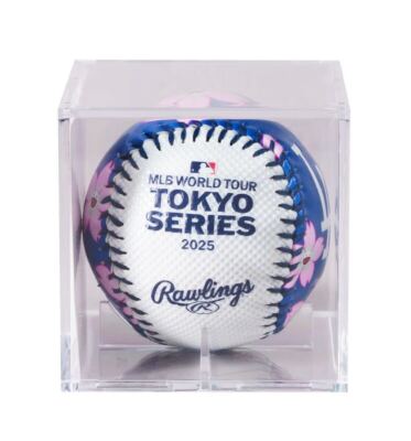 村上 隆 x MLB 東京Series 2025 Rawlings ball MLB TOKYO SERIES Takashi Murakami TM/KK Collaboration Replica Ball