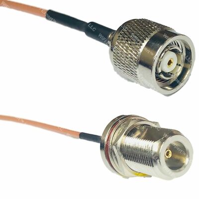 Connettori Rp-tnc Maschio Femmina RF RG316 Con Connettori RP-TNC Femmina A Maschio - Per Applicazioni Radiofrequenza, Treccia USA Cavo Coassiale - Foto 10