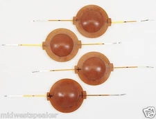 EV Electro Voice AFT Tweeter Diaphragms T35 T-35 ST350 T350 - FREE SHIP - 4 Pack