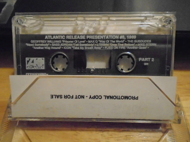 RARE PROMO Atlantic Release CASSETTE TAPE Wrathchild America Enuff Z'Nuff ICON ! - Image 2 of 2