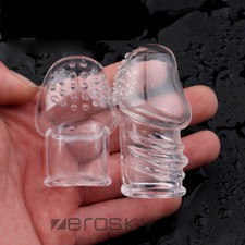 Penis Cock Ring Sleeve Delay Premature Ejaculation Foreskin Men Enhancer