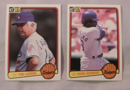 1983 Donruss Los Angeles Dodgers Baseball Card Pick one - Picture 1 of 28
