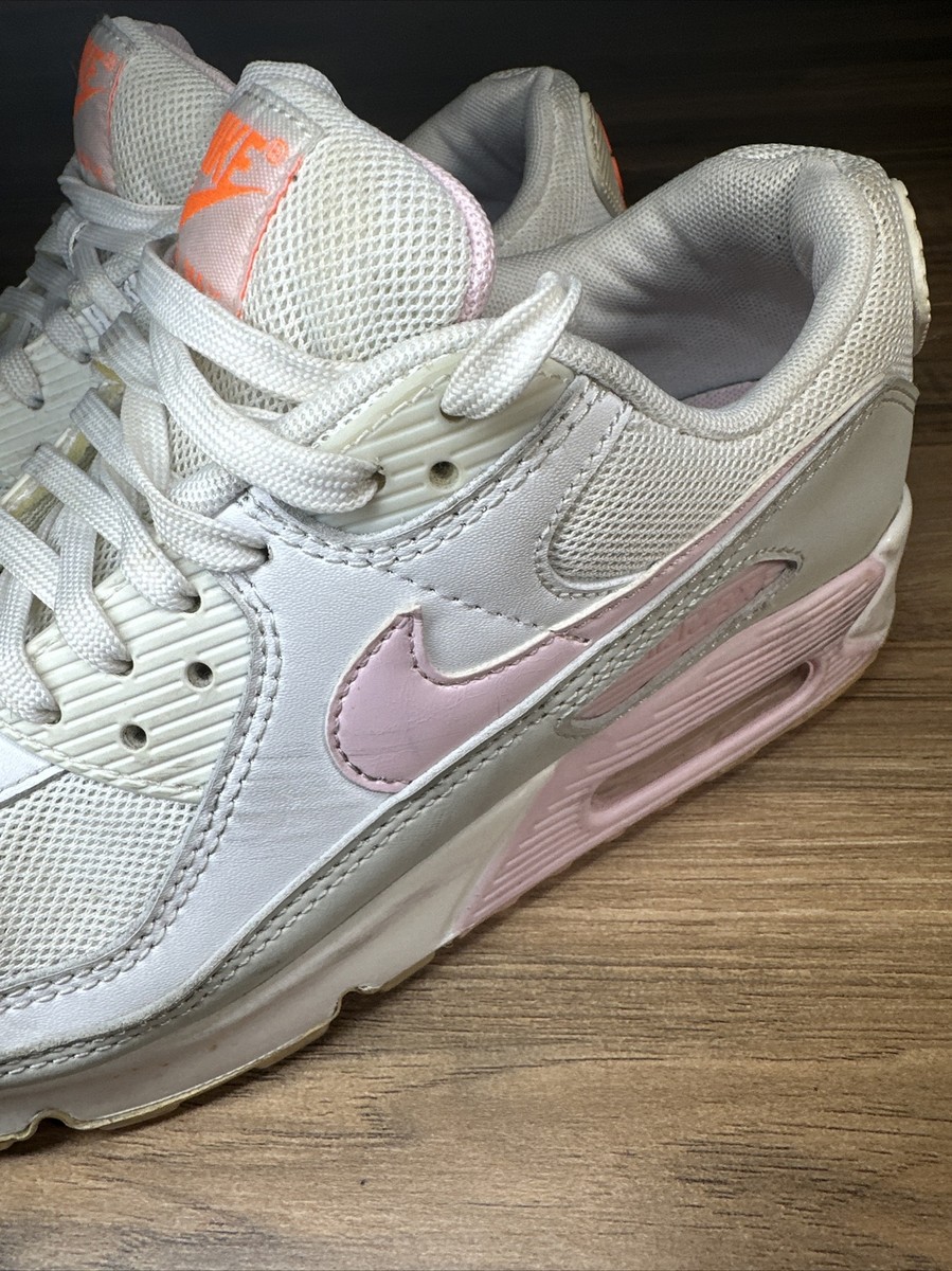 公式正規品!★NIKE WMNS AIR MAX 90 'PINK FOAM' Nike Air Max 90 Women's Shoes (FZ3622-100, White/Pink Foam